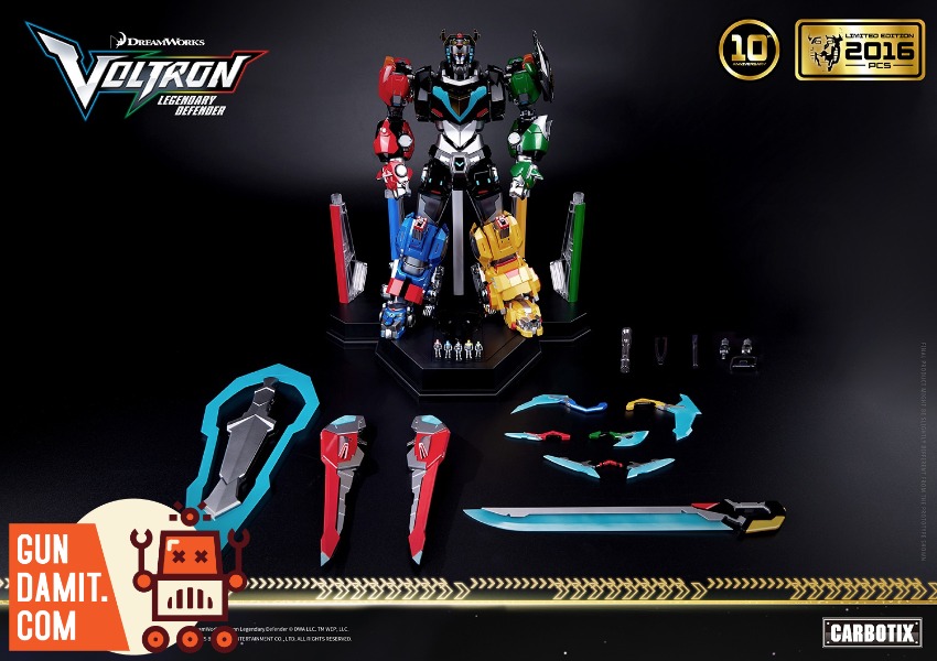 Blitzway Carbotix Voltron Golion 10th Anniversary view 25 Blitzway Carbotix Voltron Golion 10th Anniversary view 25