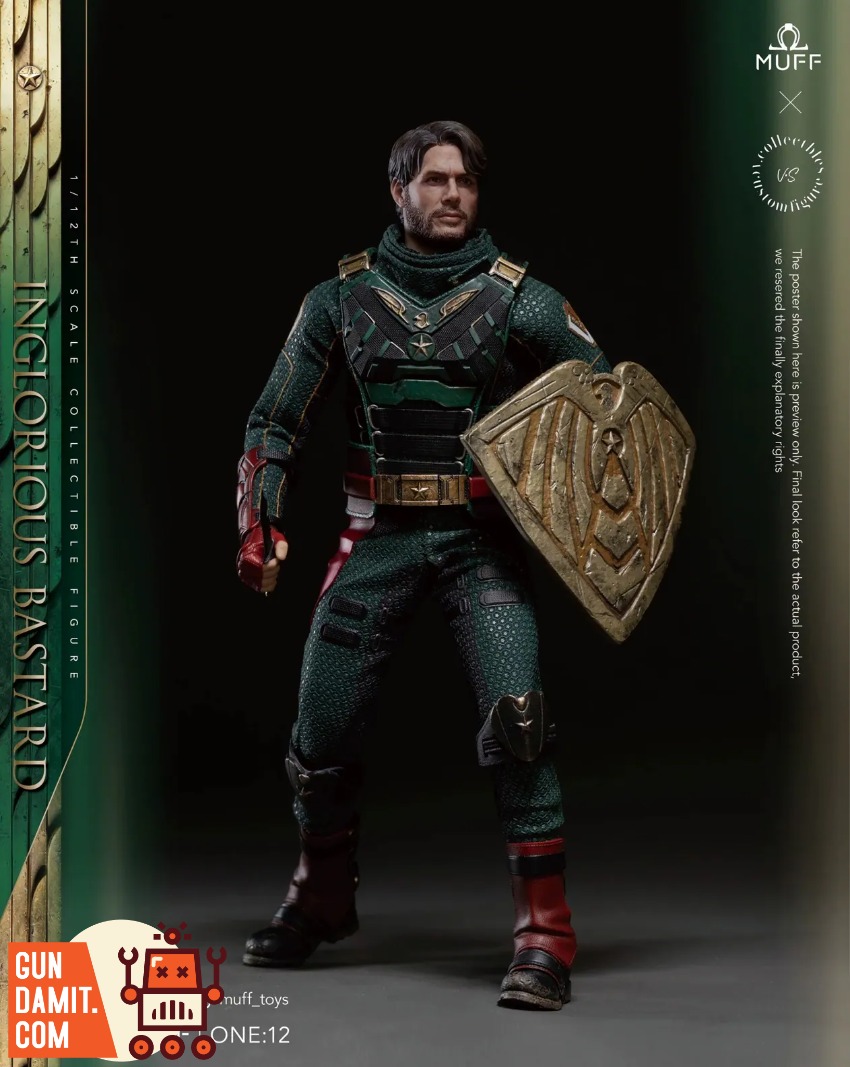 Muff Toys MF08 Inglorious Bastard 1/12 Figure view 12 Muff Toys MF08 Inglorious Bastard 1/12 Figure view 12