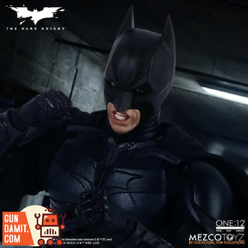 Mezco One:12 Batman The Dark Knight Figure view 6 Mezco One:12 Batman The Dark Knight Figure view 6