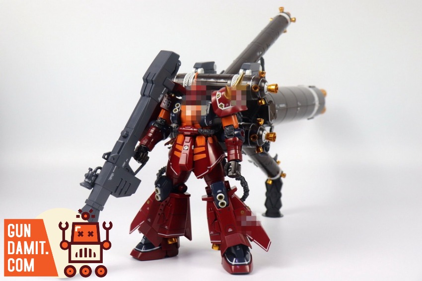 Mo Metal Parts MG Thunder Psycho Zaku metal spout set view 7 Mo Metal Parts MG Thunder Psycho Zaku metal spout set view 7
