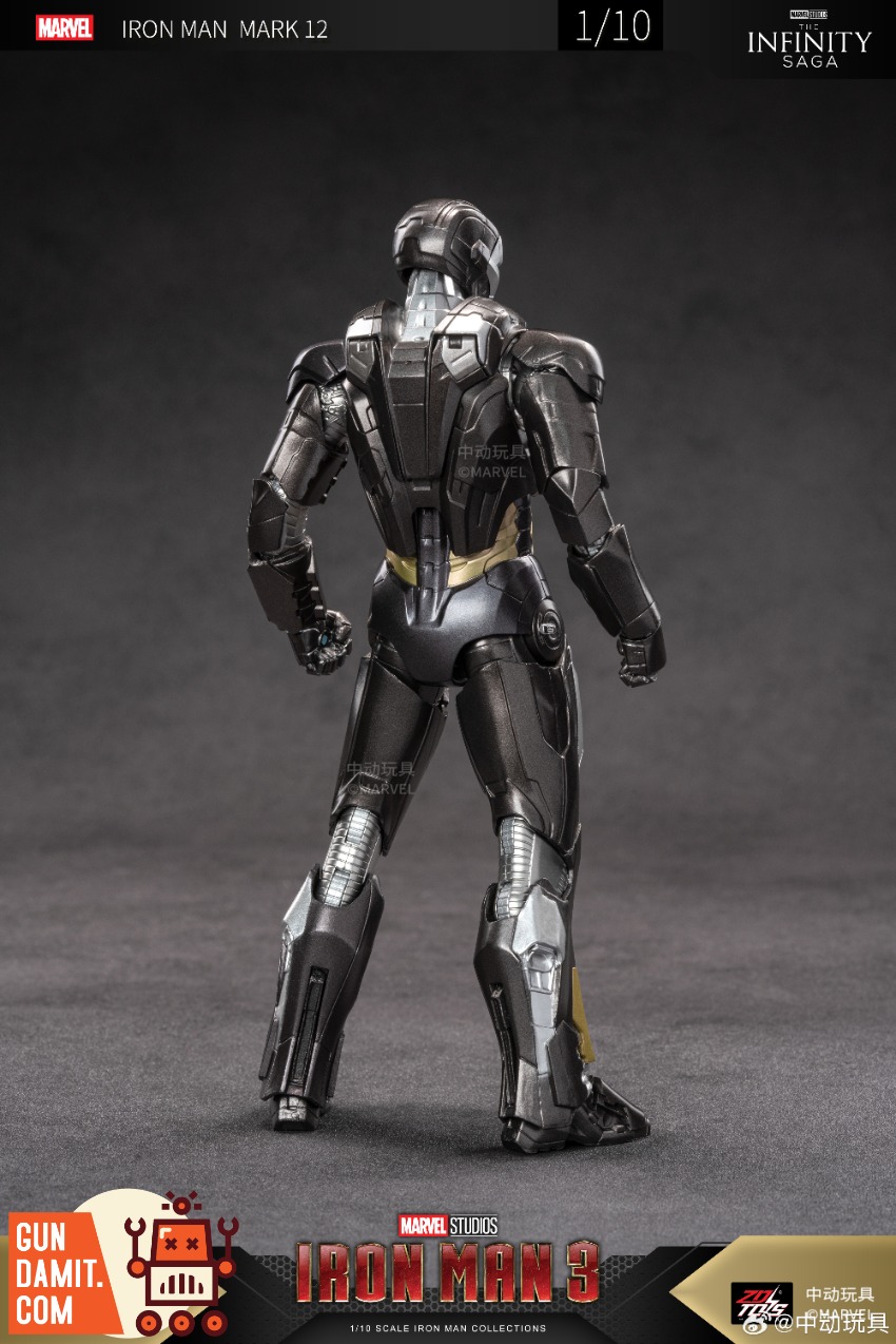 ZT Toys Marvel X-Series Iron Man MK12 view 1 ZT Toys Marvel X-Series Iron Man MK12 view 1