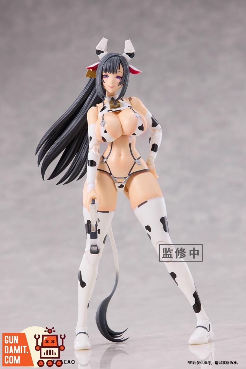 Black Crystal Candy 1/12 Milky White Sauce Cow Girl Figure view 6 Black Crystal Candy 1/12 Milky White Sauce Cow Girl Figure view 6
