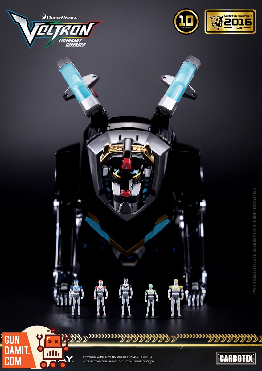Blitzway Carbotix Voltron Golion 10th Anniversary view 21 Blitzway Carbotix Voltron Golion 10th Anniversary view 21