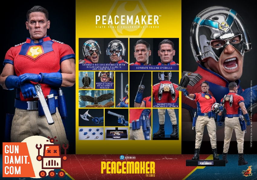 Hot Toys TMS166 Peacemaker Season 2 view 4 Hot Toys TMS166 Peacemaker Season 2 view 4