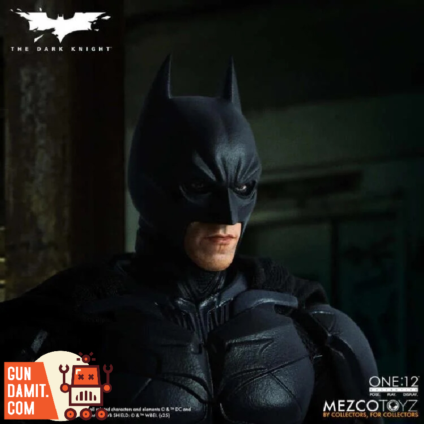 Mezco One:12 Batman The Dark Knight Figure view 3 Mezco One:12 Batman The Dark Knight Figure view 3