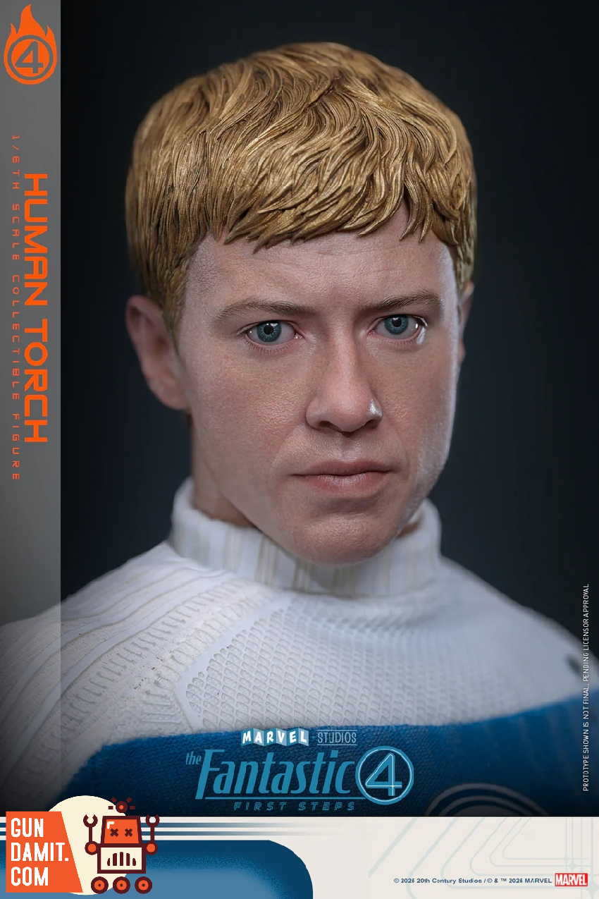 Hot Toys MMS829 Fantastic Four Human Torch figure view 16 Hot Toys MMS829 Fantastic Four Human Torch figure view 16