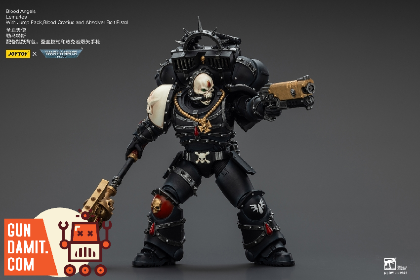 JoyToy JT02311 Warhammer 40K Blood Angels Lemartes view 16 JoyToy JT02311 Warhammer 40K Blood Angels Lemartes view 16