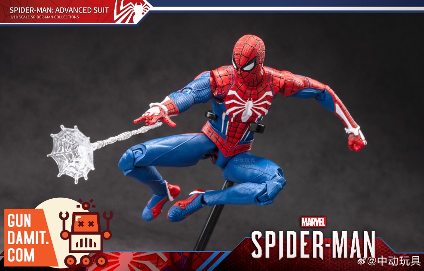 ZT Toys Marvel Spider-Man Advanced Suit view 8 ZT Toys Marvel Spider-Man Advanced Suit view 8