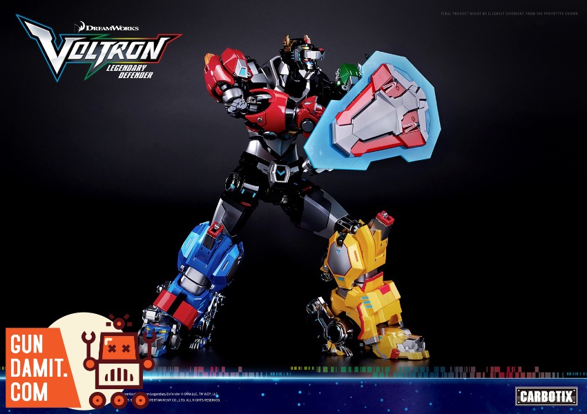 Blitzway Carbotix Voltron Golion 10th Anniversary view 4 Blitzway Carbotix Voltron Golion 10th Anniversary view 4