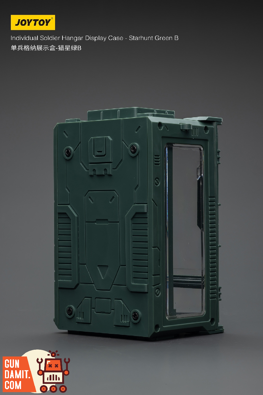 JoyToy 1/25 Soldier Hangar Display Case Starhunt Green view 10 JoyToy 1/25 Soldier Hangar Display Case Starhunt Green view 10