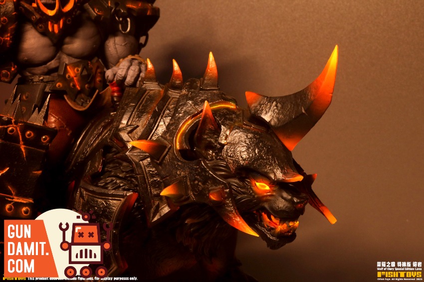 Fish Toys HY-032 Glory Wolf Special Edition Lava view 11 Fish Toys HY-032 Glory Wolf Special Edition Lava view 11