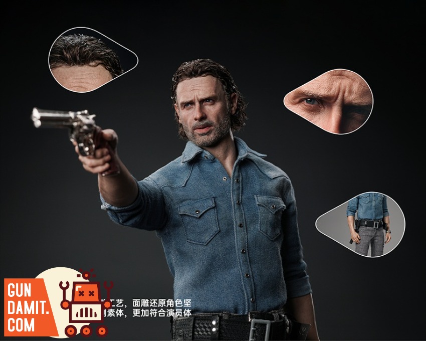 Inart 1/6 A024 Walking Dead Rick Grimes view 21 Inart 1/6 A024 Walking Dead Rick Grimes view 21