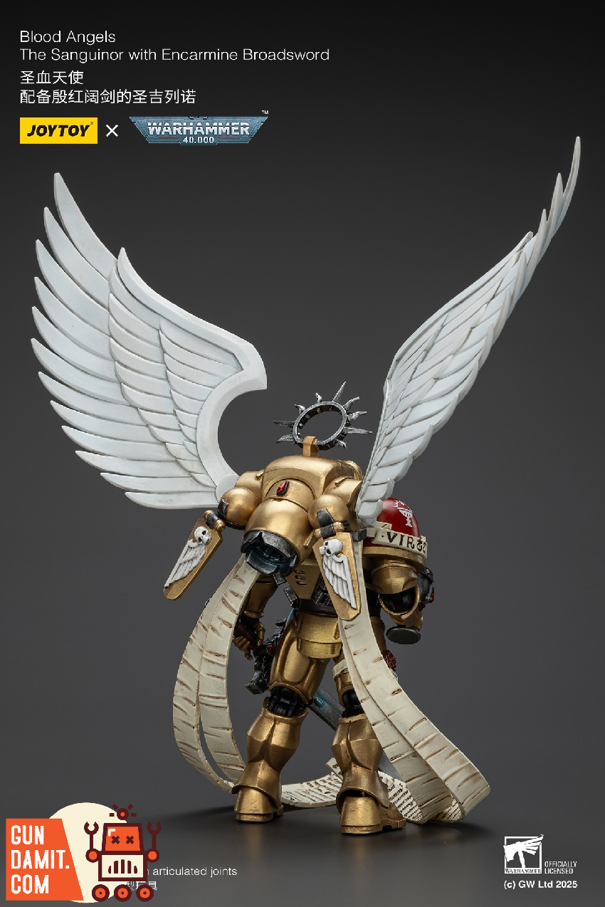 JoyToy JT02519 Warhammer 40K Blood Angels Sanguinor view 20 JoyToy JT02519 Warhammer 40K Blood Angels Sanguinor view 20