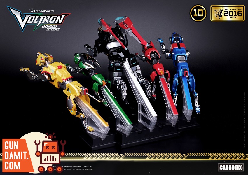 Blitzway Carbotix Voltron Golion 10th Anniversary view 23 Blitzway Carbotix Voltron Golion 10th Anniversary view 23