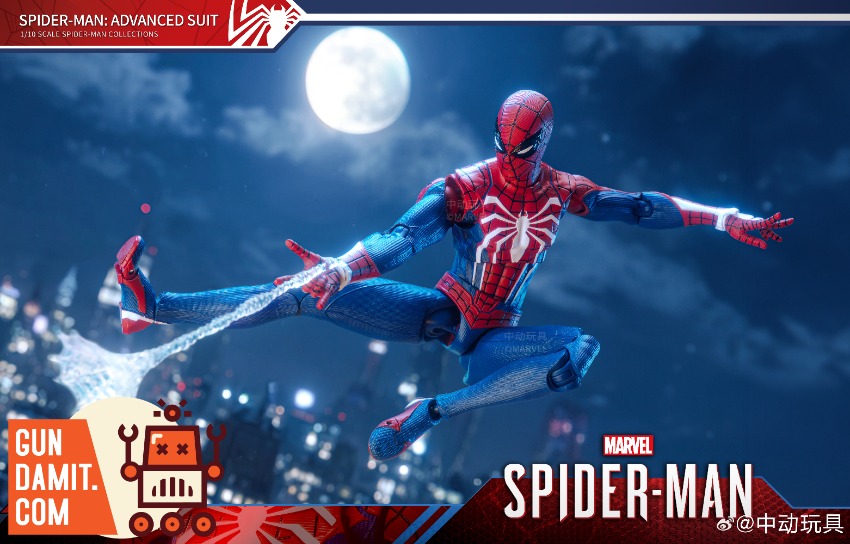 ZT Toys Marvel Spider-Man Advanced Suit view 10 ZT Toys Marvel Spider-Man Advanced Suit view 10