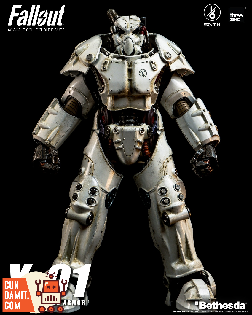 Threezero 3Z1003 Fallout X-01 Institute Power Armor view 5 Threezero 3Z1003 Fallout X-01 Institute Power Armor view 5