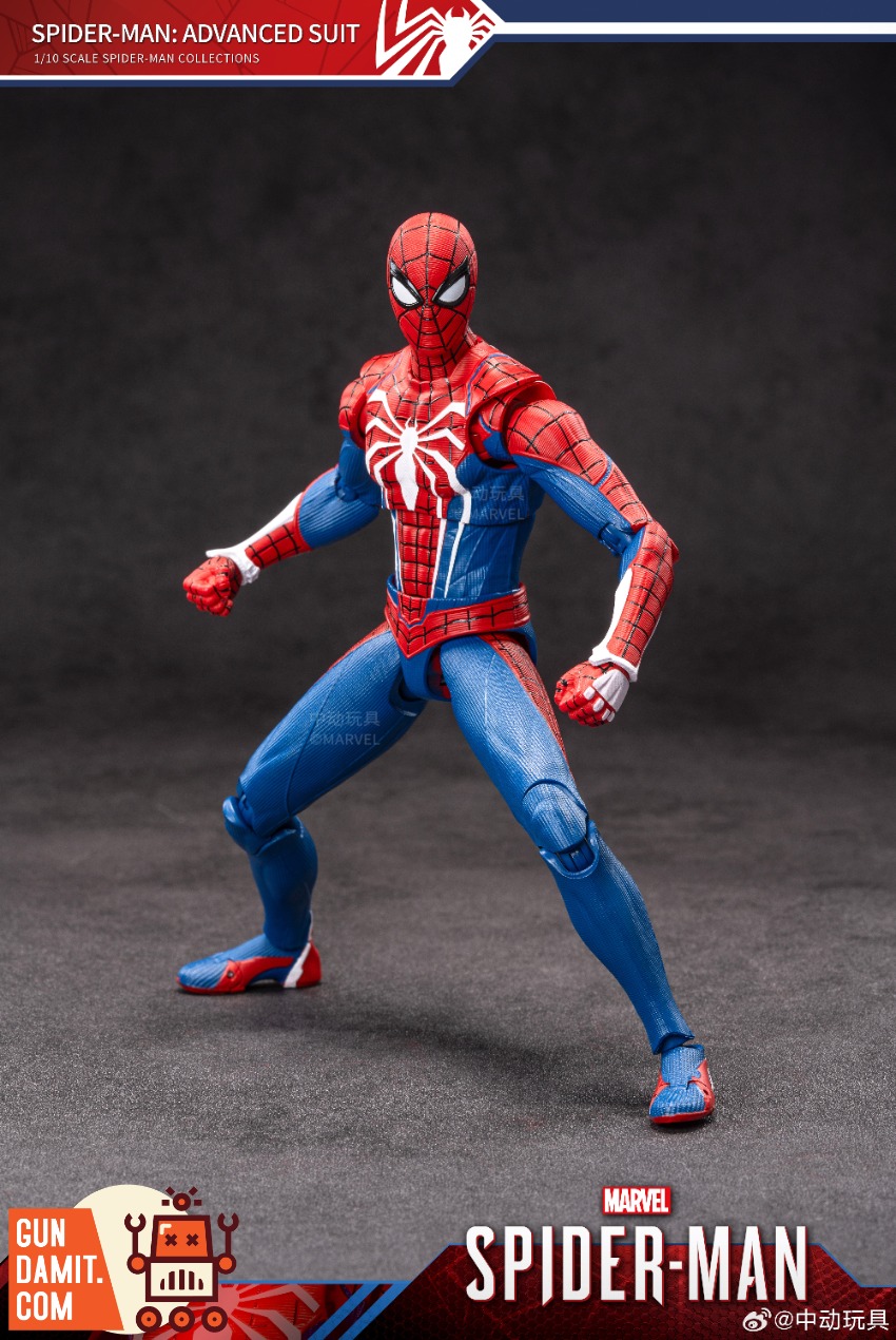 ZT Toys Marvel Spider-Man Advanced Suit view 12 ZT Toys Marvel Spider-Man Advanced Suit view 12