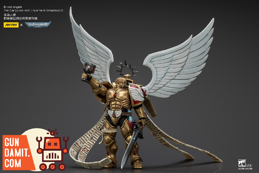 JoyToy JT02519 Warhammer 40K Blood Angels Sanguinor view 15 JoyToy JT02519 Warhammer 40K Blood Angels Sanguinor view 15