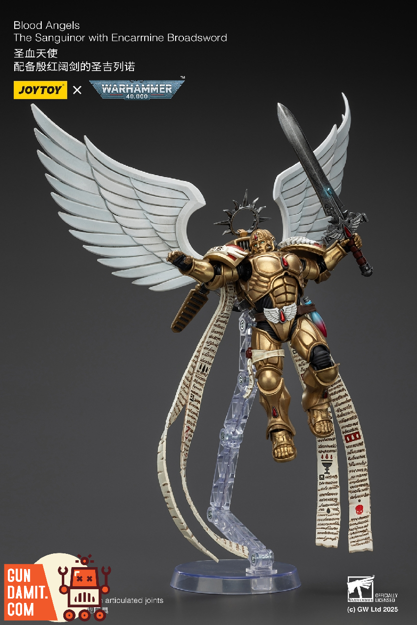JoyToy JT02519 Warhammer 40K Blood Angels Sanguinor view 13 JoyToy JT02519 Warhammer 40K Blood Angels Sanguinor view 13