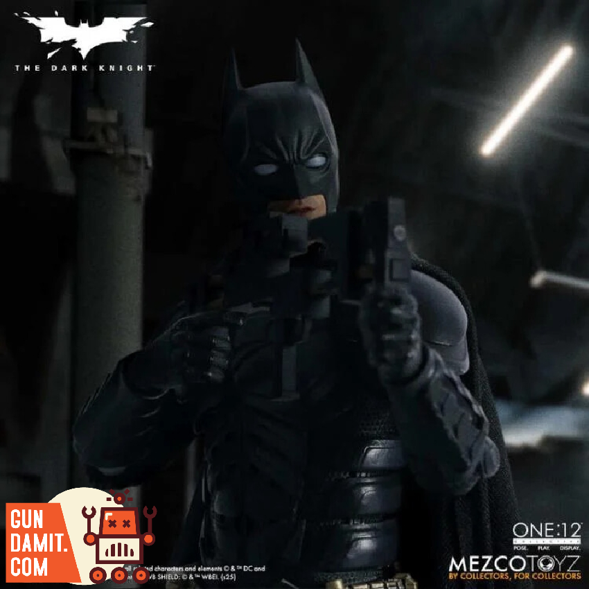 Mezco One:12 Batman The Dark Knight Figure view 5 Mezco One:12 Batman The Dark Knight Figure view 5