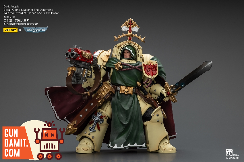 JoyToy JT02304 Warhammer 40K Dark Angels Belial Deathwing view 16 JoyToy JT02304 Warhammer 40K Dark Angels Belial Deathwing view 16