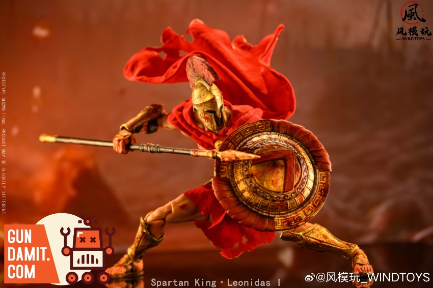 Wind Toys FMW004 King Leonidas Sparta Deluxe 1/12 Figure view 5 Wind Toys FMW004 King Leonidas Sparta Deluxe 1/12 Figure view 5