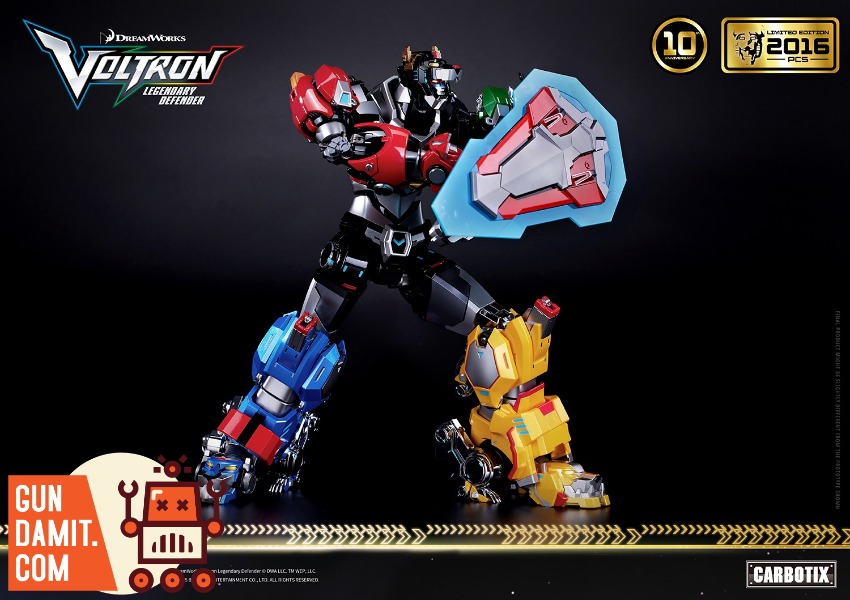 Blitzway Carbotix Voltron Golion 10th Anniversary view 5 Blitzway Carbotix Voltron Golion 10th Anniversary view 5