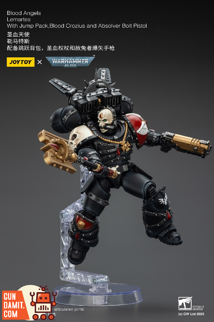 JoyToy JT02311 Warhammer 40K Blood Angels Lemartes view 20 JoyToy JT02311 Warhammer 40K Blood Angels Lemartes view 20