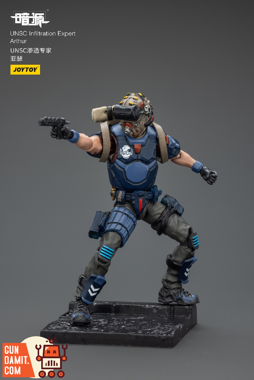 JoyToy JT02403 UNSC Infiltration Expert Arthur view 19 JoyToy JT02403 UNSC Infiltration Expert Arthur view 19