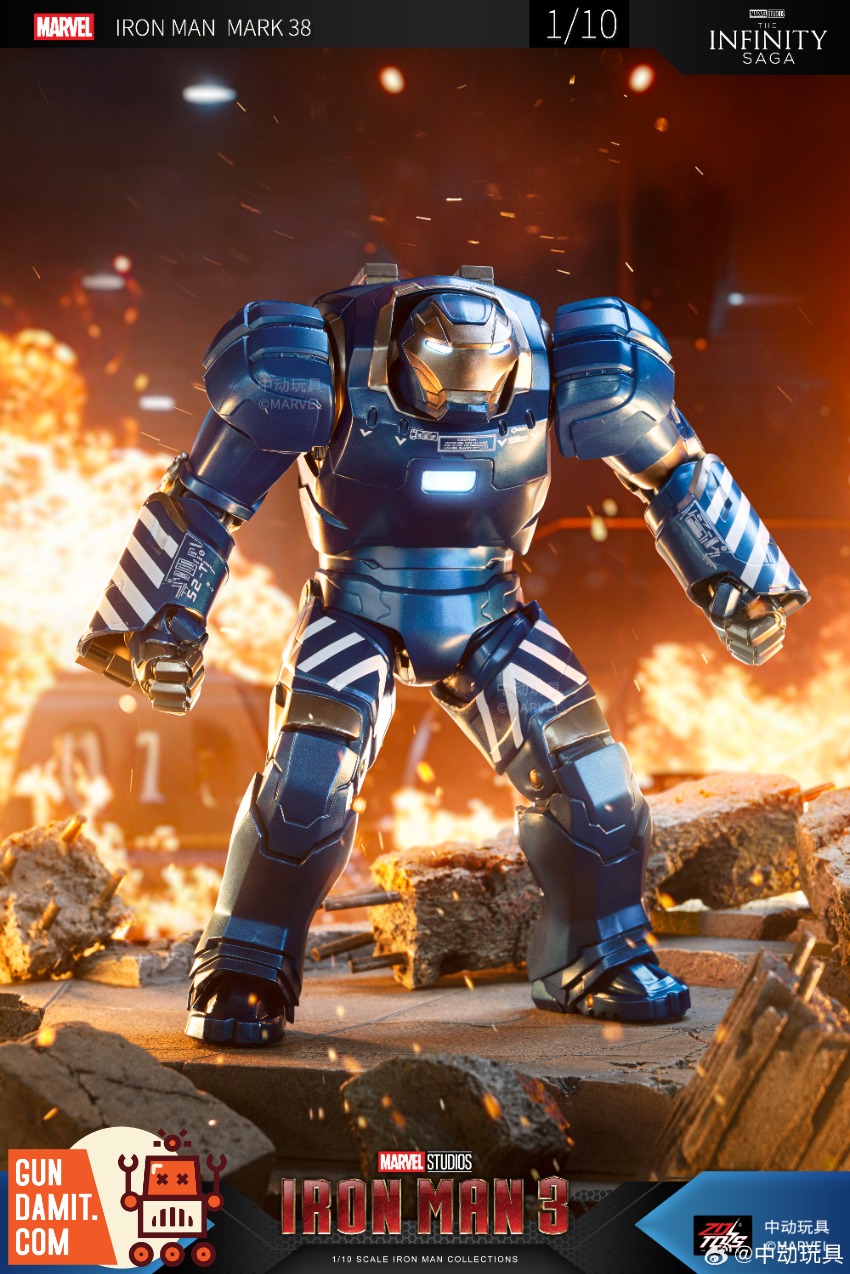 ZT Toys Marvel X-Series Iron Man MK38 Igor view 1 ZT Toys Marvel X-Series Iron Man MK38 Igor view 1