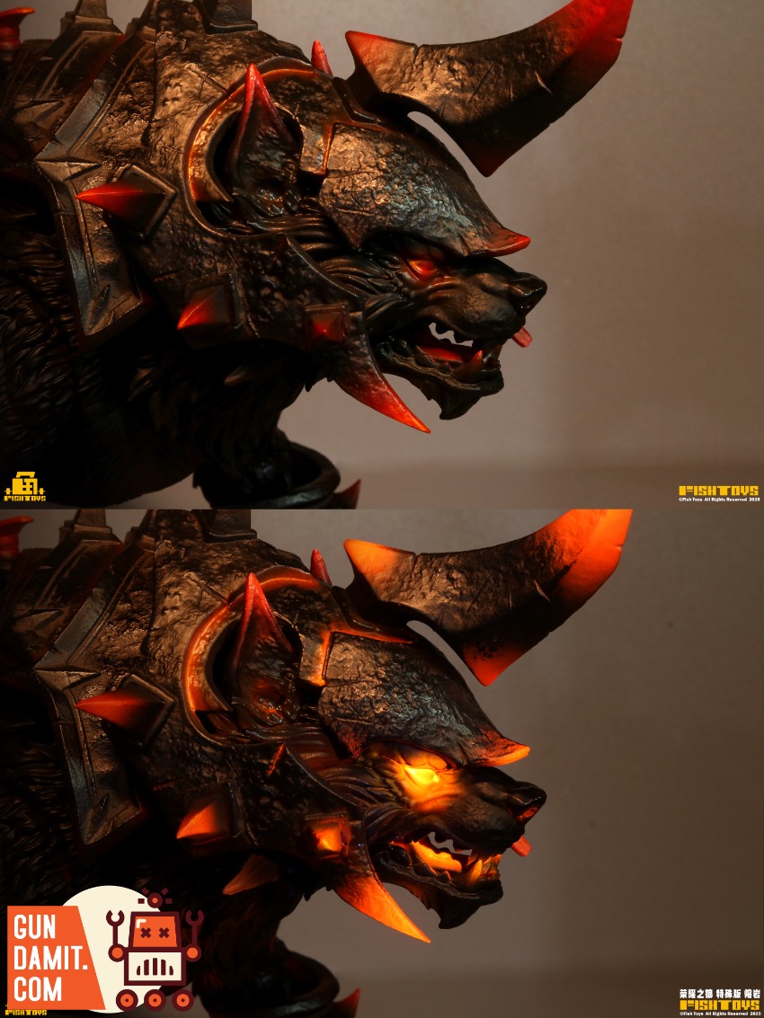 Fish Toys HY-032 Glory Wolf Special Edition Lava view 5 Fish Toys HY-032 Glory Wolf Special Edition Lava view 5