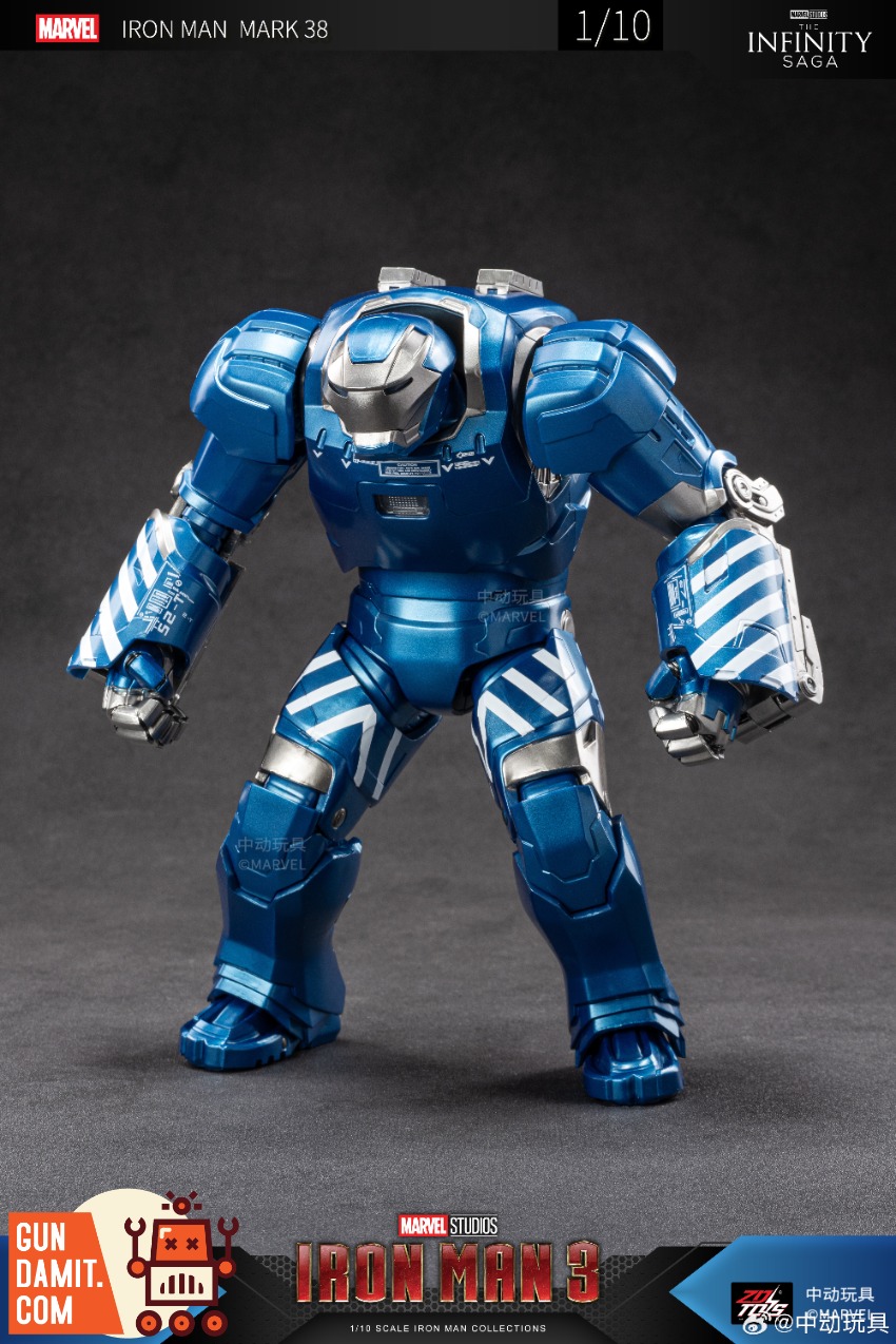 ZT Toys Marvel X-Series Iron Man MK38 Igor view 4 ZT Toys Marvel X-Series Iron Man MK38 Igor view 4