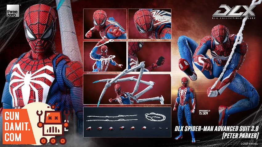 Threezero DLX Spider-Man Advanced Suit 2.0 view 10 Threezero DLX Spider-Man Advanced Suit 2.0 view 10