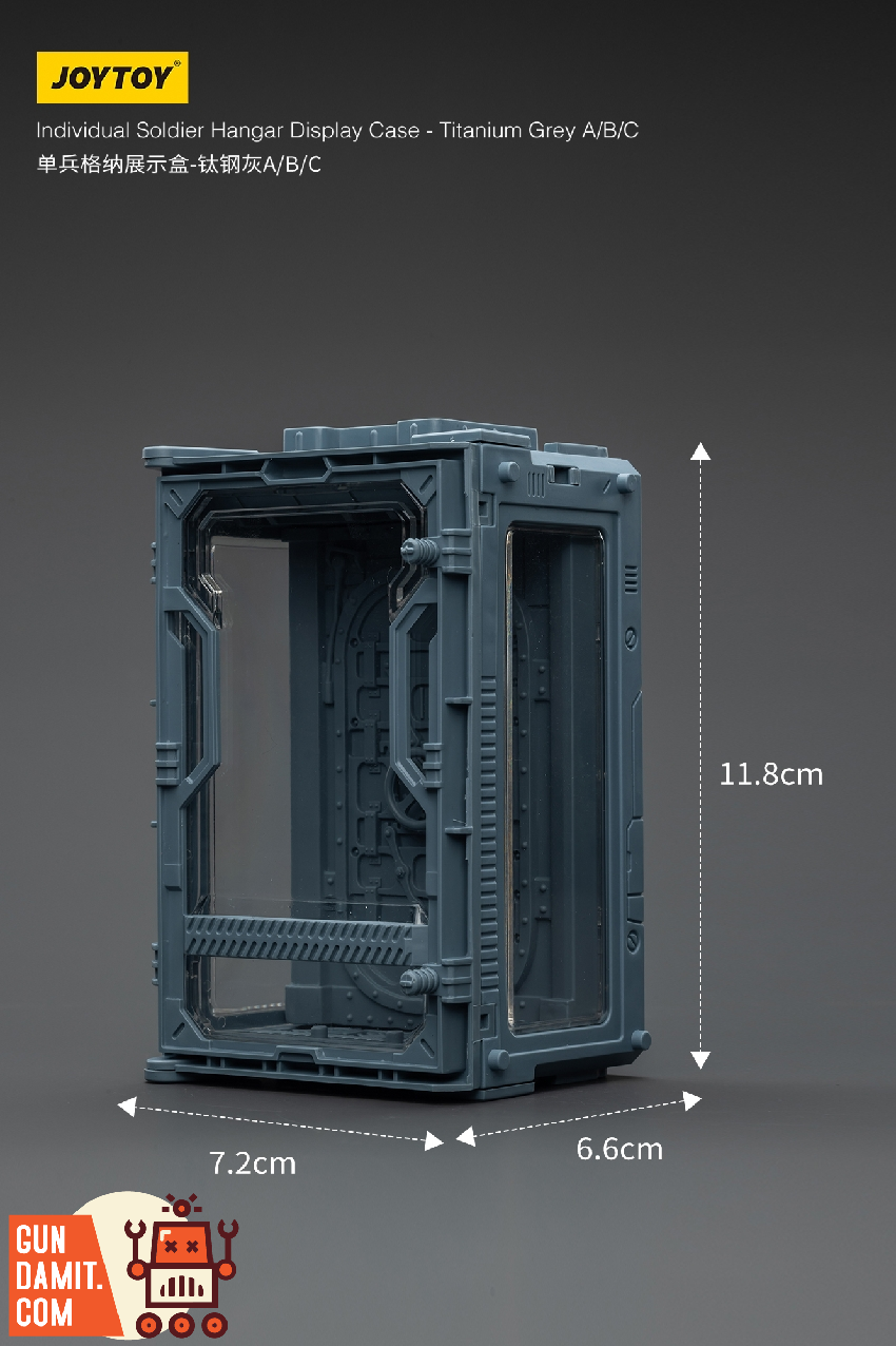 JoyToy 1/25 Soldier Hangar Display Case Titanium Grey view 20 JoyToy 1/25 Soldier Hangar Display Case Titanium Grey view 20