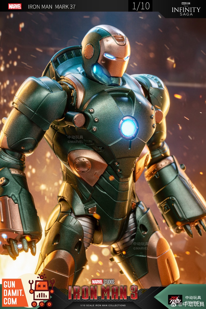 ZT Toys Marvel Iron Man MK37 Hammerhead Shark view 5 ZT Toys Marvel Iron Man MK37 Hammerhead Shark view 5