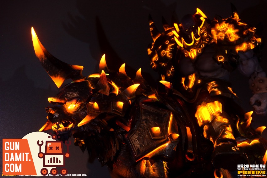 Fish Toys HY-032 Glory Wolf Special Edition Lava view 15 Fish Toys HY-032 Glory Wolf Special Edition Lava view 15