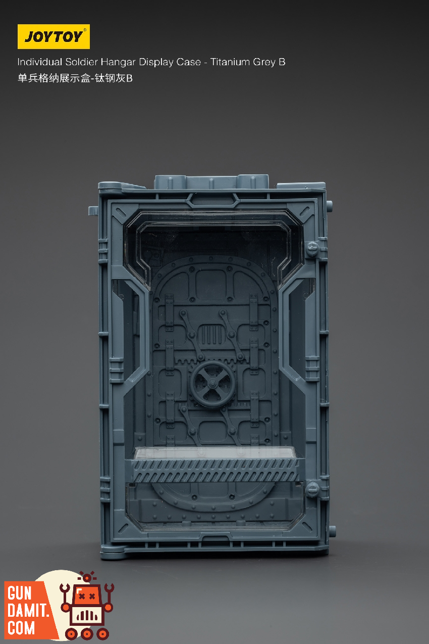 JoyToy 1/25 Soldier Hangar Display Case Titanium Grey view 8 JoyToy 1/25 Soldier Hangar Display Case Titanium Grey view 8
