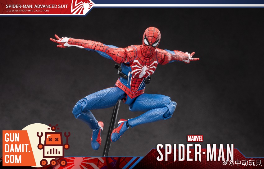 ZT Toys Marvel Spider-Man Advanced Suit view 7 ZT Toys Marvel Spider-Man Advanced Suit view 7