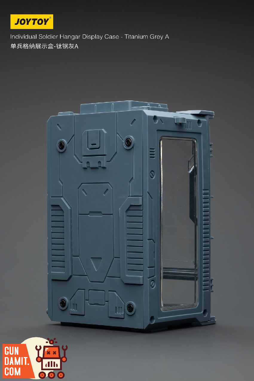 JoyToy 1/25 Soldier Hangar Display Case Titanium Grey view 5 JoyToy 1/25 Soldier Hangar Display Case Titanium Grey view 5