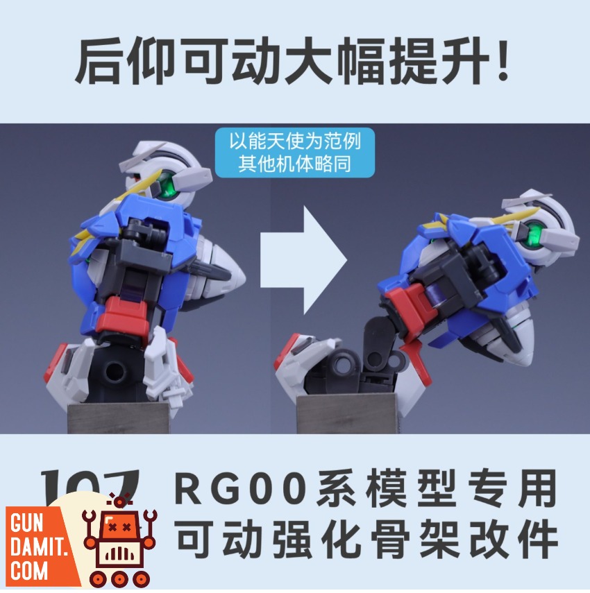 Maintenance Team RG 00 Series Reinforced Frame Conversion Kit view 9 Maintenance Team RG 00 Series Reinforced Frame Conversion Kit view 9