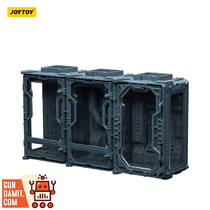 JoyToy 1/25 Soldier Hangar Display Case Titanium Grey view 19 JoyToy 1/25 Soldier Hangar Display Case Titanium Grey view 19