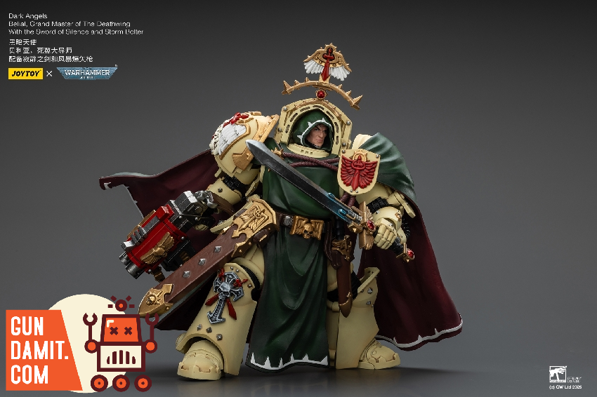 JoyToy JT02304 Warhammer 40K Dark Angels Belial Deathwing view 17 JoyToy JT02304 Warhammer 40K Dark Angels Belial Deathwing view 17