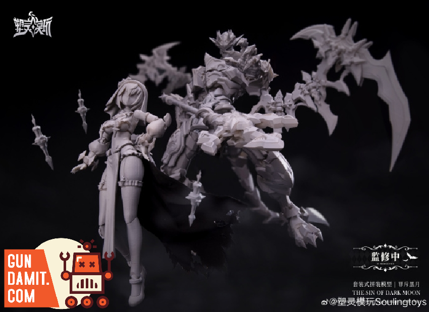 Soulingtoys 1/12 Dark Moon Llithia and Goerder Kit view 5 Soulingtoys 1/12 Dark Moon Llithia and Goerder Kit view 5