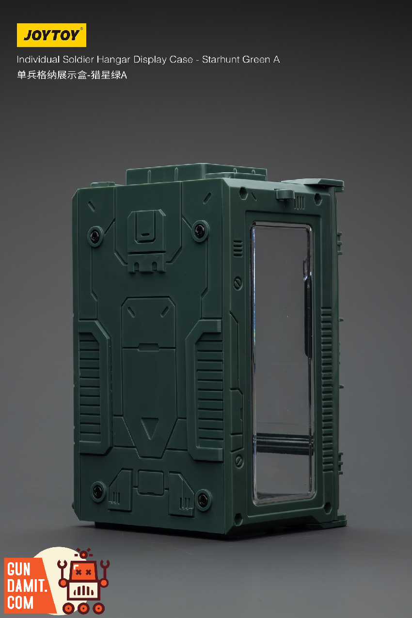 JoyToy 1/25 Soldier Hangar Display Case Starhunt Green view 5 JoyToy 1/25 Soldier Hangar Display Case Starhunt Green view 5