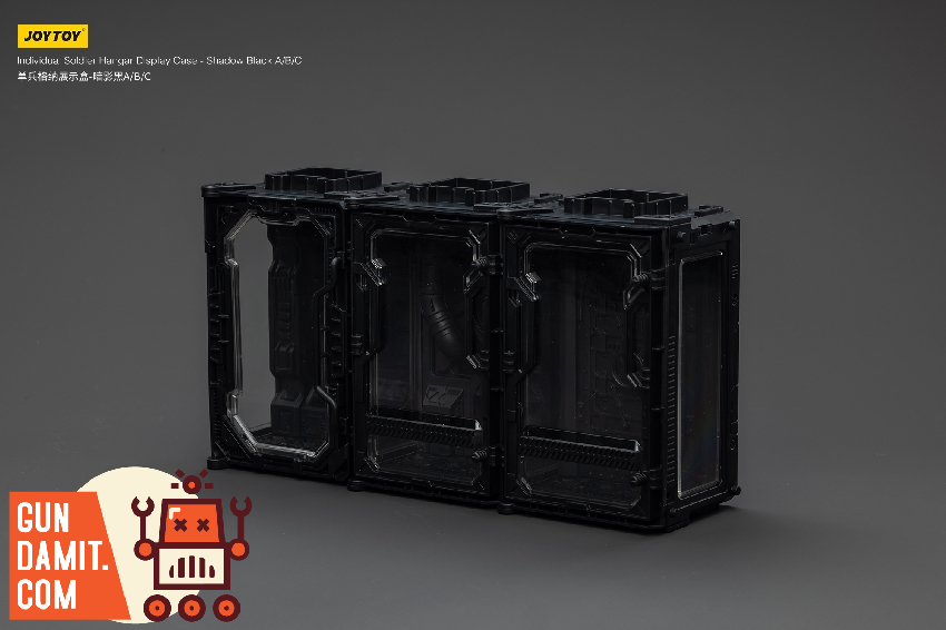 JoyToy 1/25 Soldier Hangar Display Case Shadow Black view 16 JoyToy 1/25 Soldier Hangar Display Case Shadow Black view 16