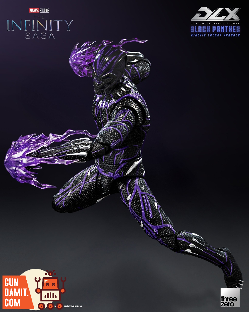 Threezero DLX Black Panther Kinetic Energy view 8 Threezero DLX Black Panther Kinetic Energy view 8