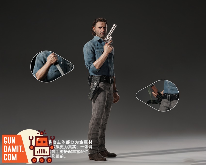 Inart 1/6 A024 Walking Dead Rick Grimes view 23 Inart 1/6 A024 Walking Dead Rick Grimes view 23