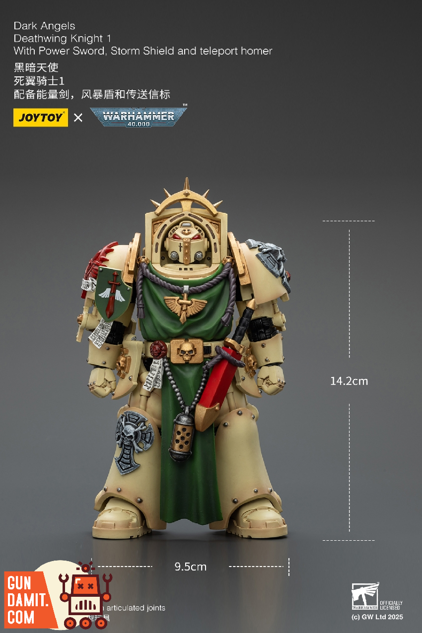 JoyToy JT02489 40K Dark Angels Deathwing Knight 1 view 21 JoyToy JT02489 40K Dark Angels Deathwing Knight 1 view 21