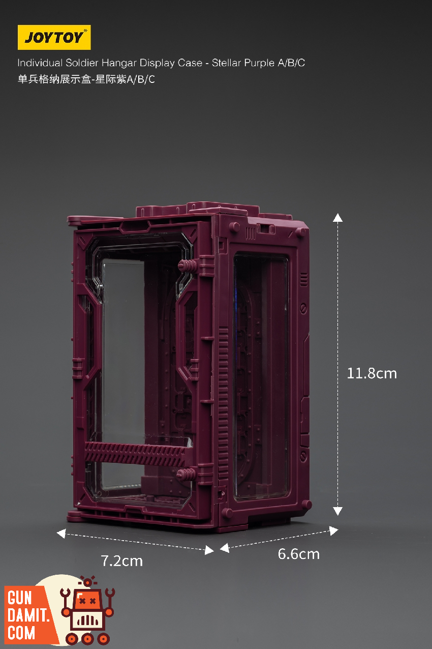 JoyToy 1/25 Soldier Hangar Display Case Stellar Purple view 15 JoyToy 1/25 Soldier Hangar Display Case Stellar Purple view 15
