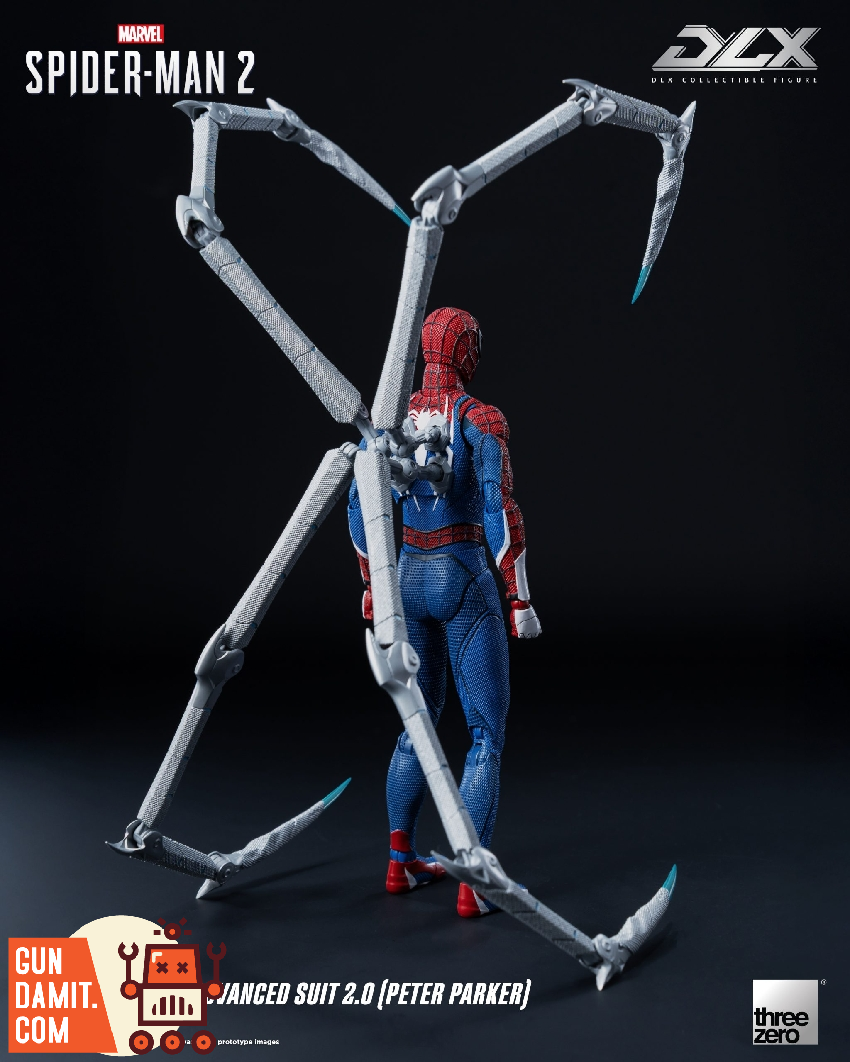 Threezero DLX Spider-Man Advanced Suit 2.0 view 3 Threezero DLX Spider-Man Advanced Suit 2.0 view 3